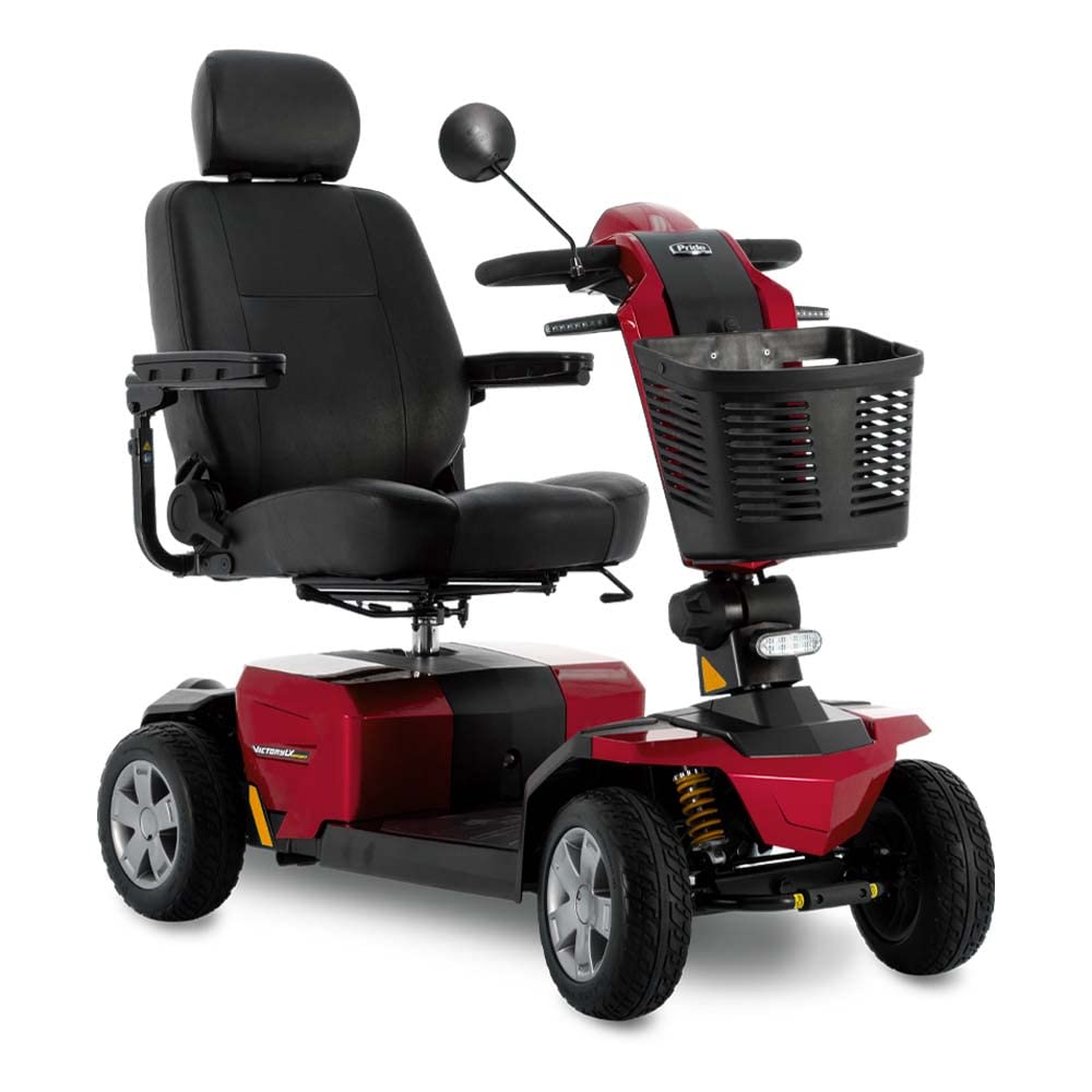 Pride Mobility Victory LX Sport S710LXW Mobility Scooter, Outdoor 4-Wheel Travel Electric Mobility Scooter for Adults, 400 lbs. WC, Up to 8 or 8.6 MPH, 13 or 19.7 Range Per Charge