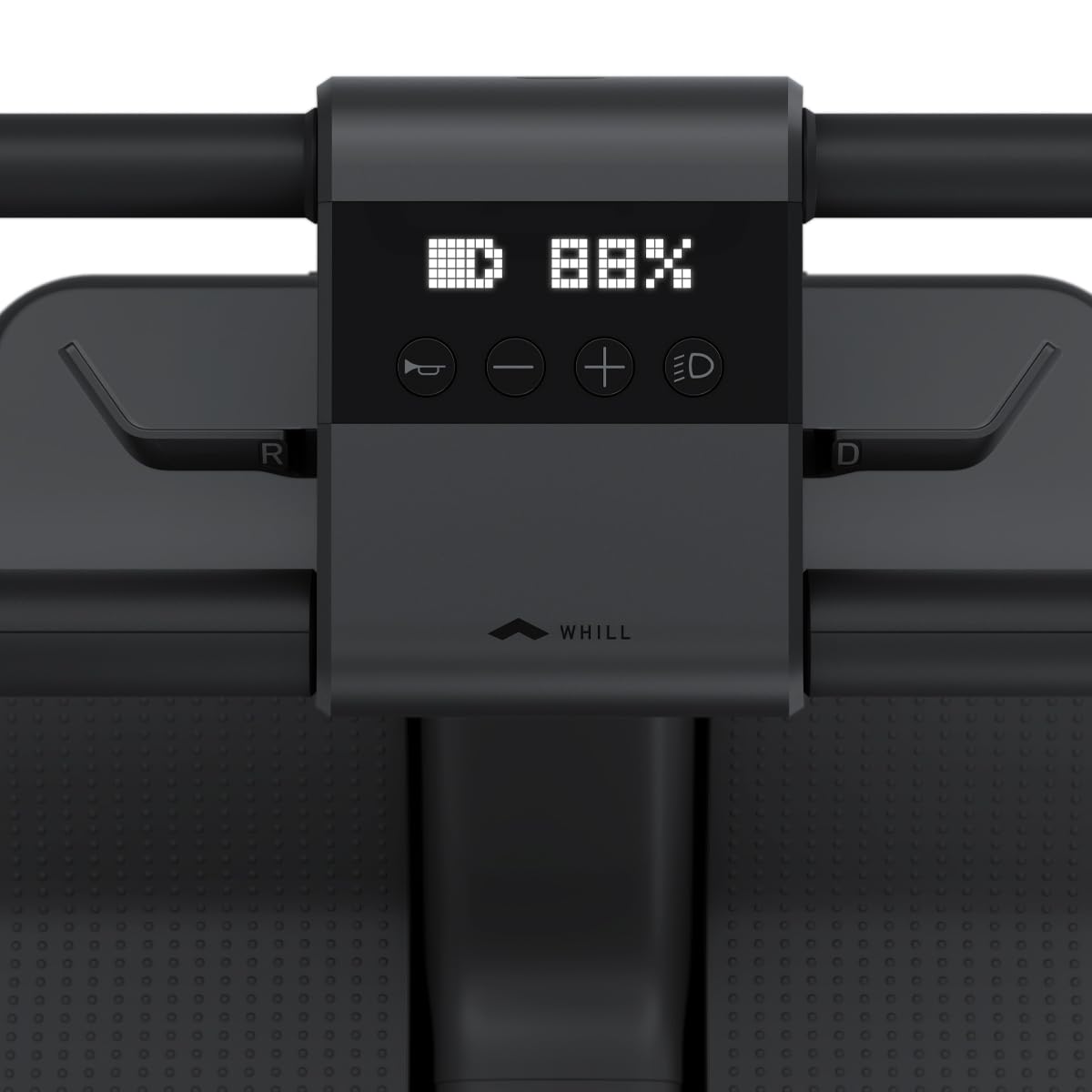 WHILL Model R 4-Wheel Scooter - White, Portable, Electric, Li-ion Battery, 300 LB Weight Capacity, Air Travel Friendly, 4-Point Suspension w/Stabilization Technology. Zero Turn