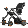 Paiseec Electric Wheelchair, Lightweight Foldable Powered Mobility Chair for Adults, 16 Miles Range, Folding Wheelchair, Push-Assist Technology, Works as Rollator