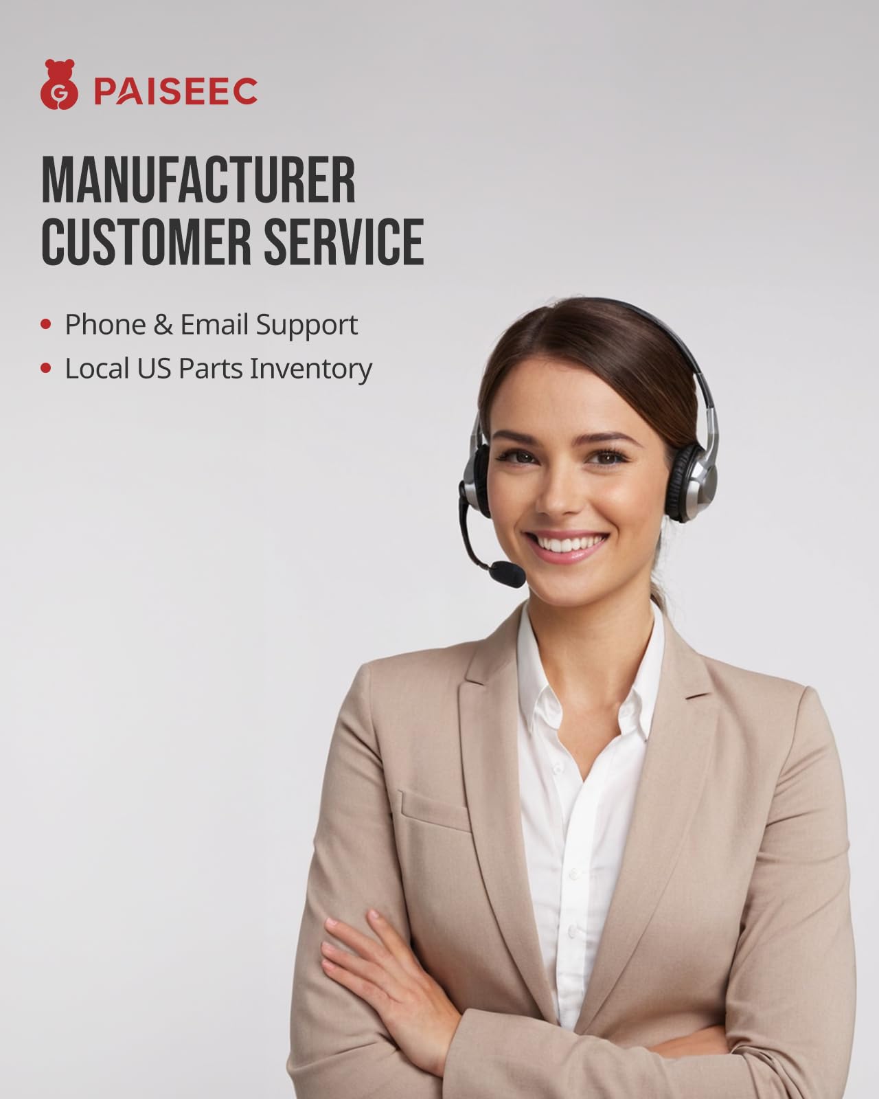 Paiseec Electric Wheelchair, Lightweight Foldable Powered Mobility Chair for Adults, 16 Miles Range, Folding Wheelchair, Push-Assist Technology, Works as Rollator