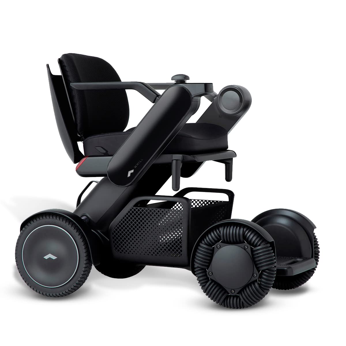 WHILL Model C2 Portable Power Chair (Black, 20" Wide Seat)