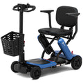 Aotedor Mobility Scooter for Seniors, 3 Batteries 18 Miles Long Range Mobility Scooter for Adults 46lb Lightweight Folding Electric Portable Scooter with Detachable Basket All-Terrain Airline Approved