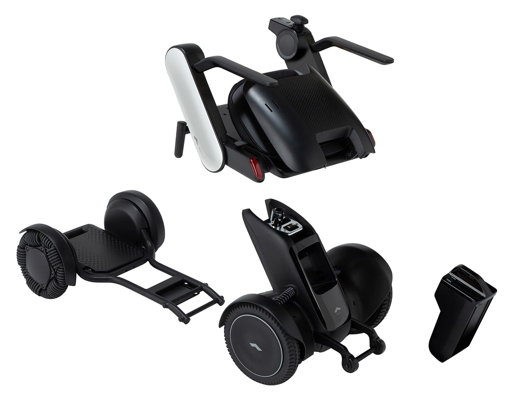 WHILL Model C2 Portable Power Chair (Black, 20" Wide Seat)