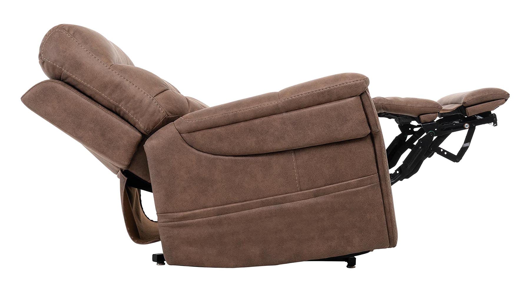 Pride Mobility Pride ViVaLift Radiance 3-Heating Pad Lift Chair Power Recliner (PLR3955M) Medium (Canyon Silt, Inside Delivery and Setup)