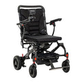 Pride Mobility Jazzy Carbon Power Chair - Electric Wheelchair for Adults, 300 Lbs Weight Capacity, 12 Ah Battery, Black, 17"x17" Black Foam Seat