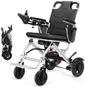33 Lbs Lightweight Electric Wheelchair, Electric Wheelchairs for Adults Foldable, 15 Miles Range Motorized Wheelchair for Seniors, All Terrain Compact Portable Power Wheelchair, 330 Lbs Capacity