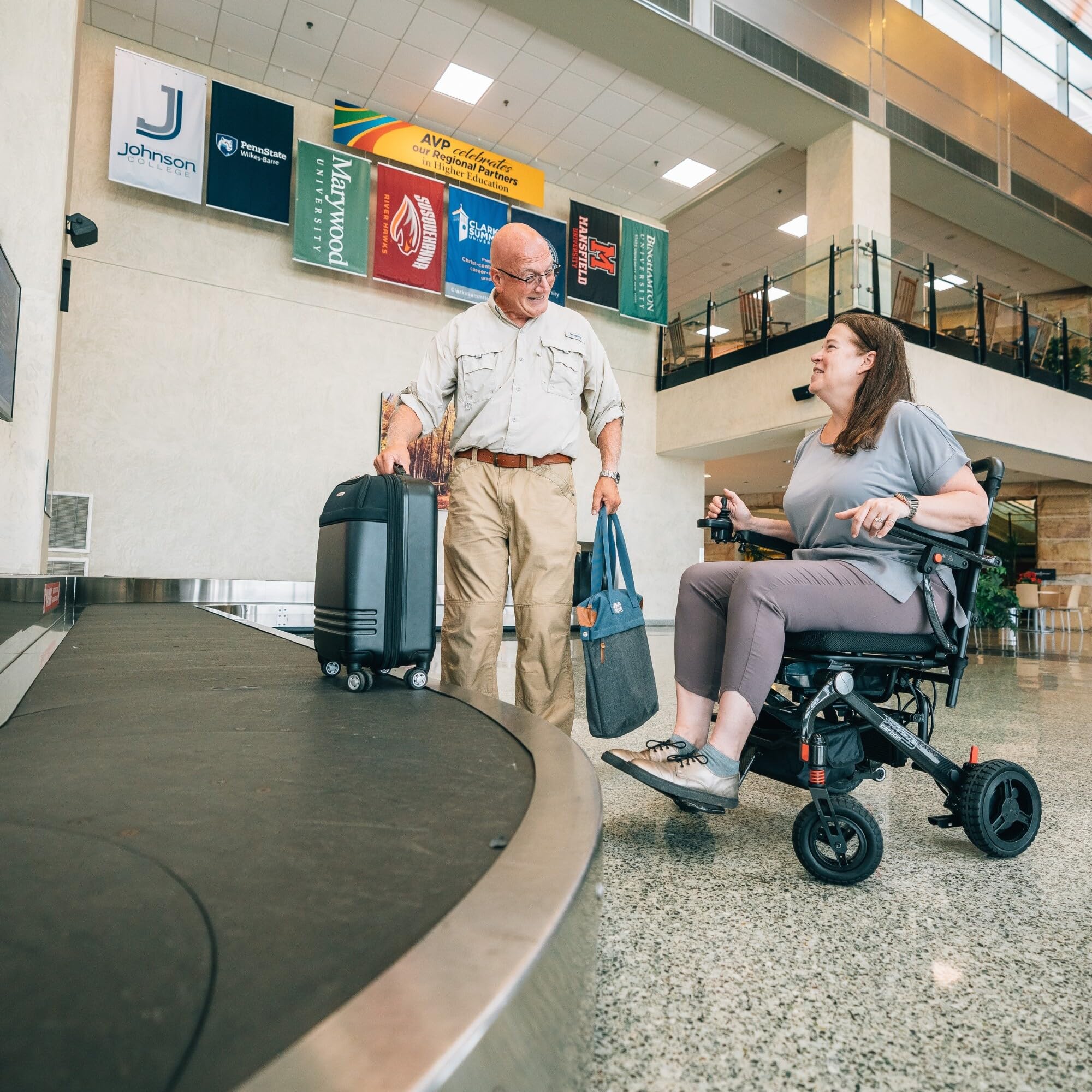 Pride Mobility Jazzy Carbon Power Chair - Electric Wheelchair for Adults, 300 Lbs Weight Capacity, 12 Ah Battery, White, 17"x17" Black Foam Seat